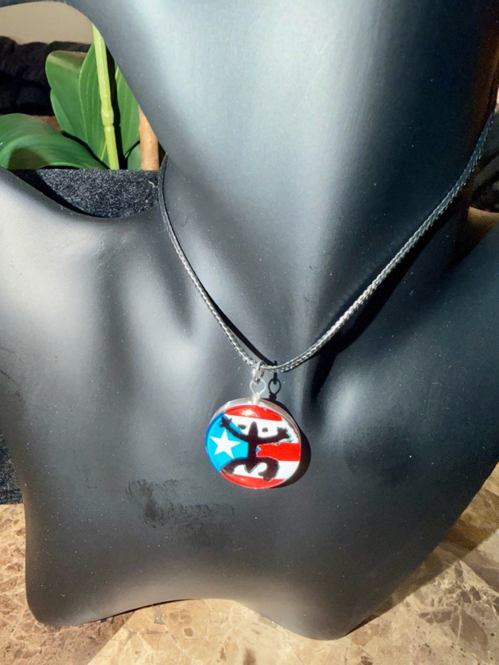 (4-Sets left) Puerto Rican Pendant Necklace with Matching Bracelet - Picture 3 of 9
